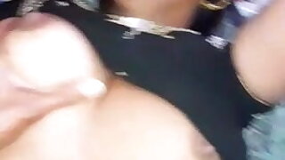 Indian aunty cleaning her pussy gets fucked