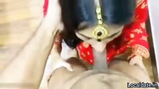 Sexy Bhabhi In Red Saree &ndash; Romance