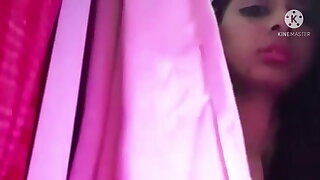 Indian girl showing her big tits