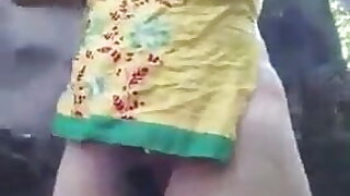 Desi Indian girl fucking outdoors