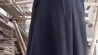 Indian girl with naked boobs