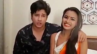 Ritika Ansari endorsing her movie Sundari Bhabhi
