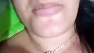 Nice babe showing pussy
