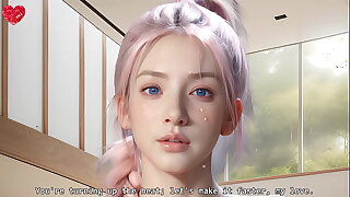 Asian Wet Waifu Cum All Over Her Jiggling Tits POV - Uncensored Hyper-Realistic Hentai Joi, With Auto Sounds, AI [SUB'_S VIDEO (Free)]