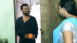 Desi hot bhabhi having sex secretly with house owner&rsquo;s son!! Hindi webseries sex