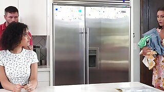 "Your panties are on the floor. What were you guys just doing?" Mandy Waters asks Dani Diaz -S6:E9