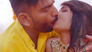 Slim bhabhi enjoyed her first Suhagrat night and fucked hard